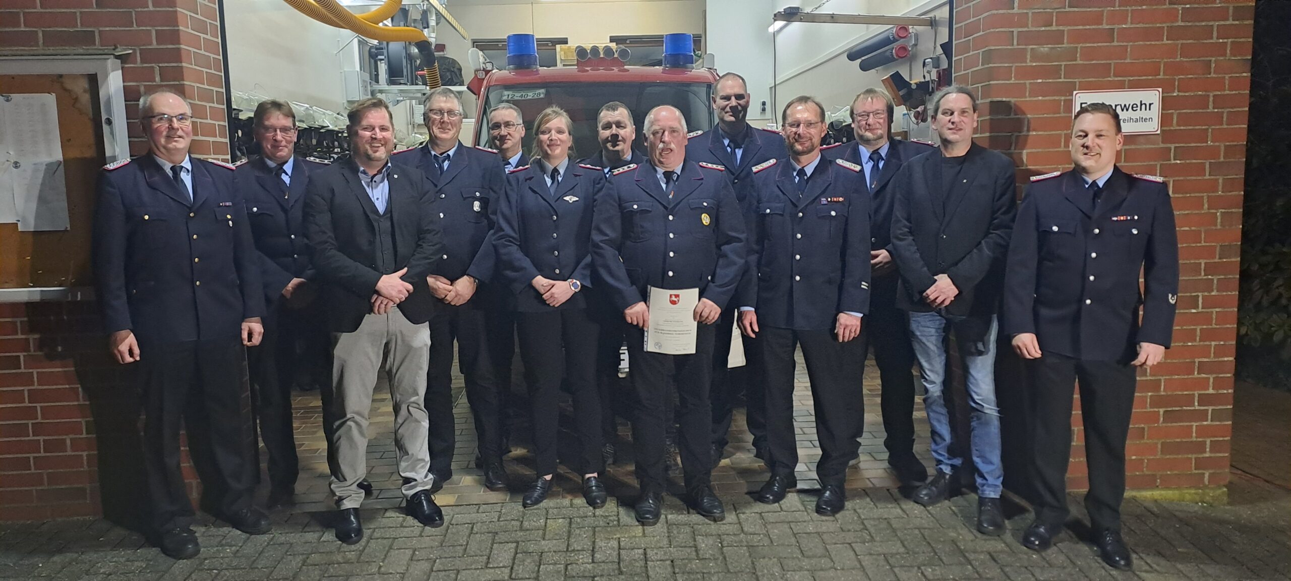 Mitgliederversammlung der Feuerwehr Langenhausen – Ein Rückblick auf ein aktives Jahr 2024
